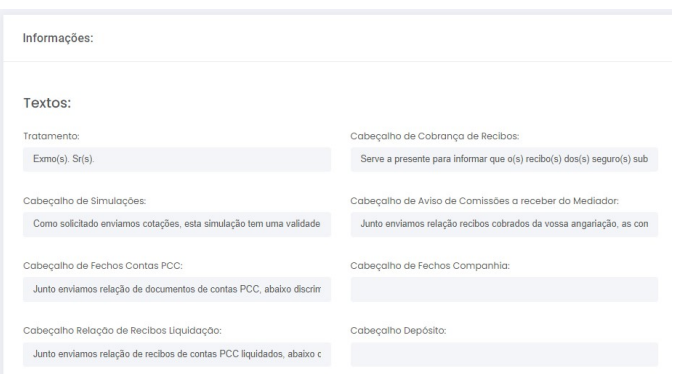 Informações