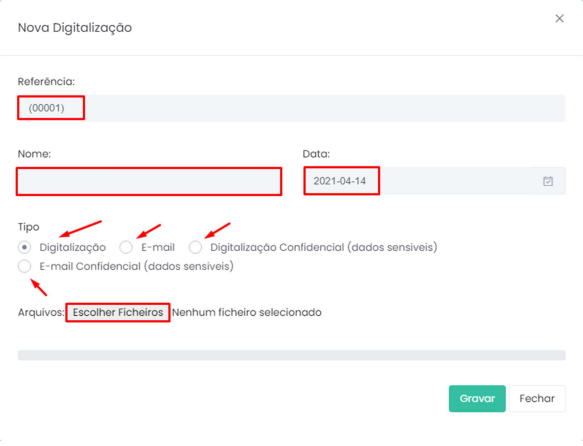 Nova digitalização